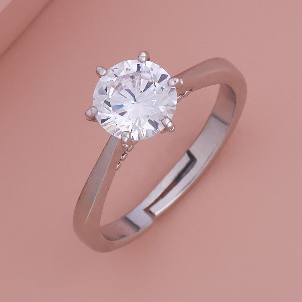 Trendy Zircon Finger Ring Trendy Finger Ring 186051