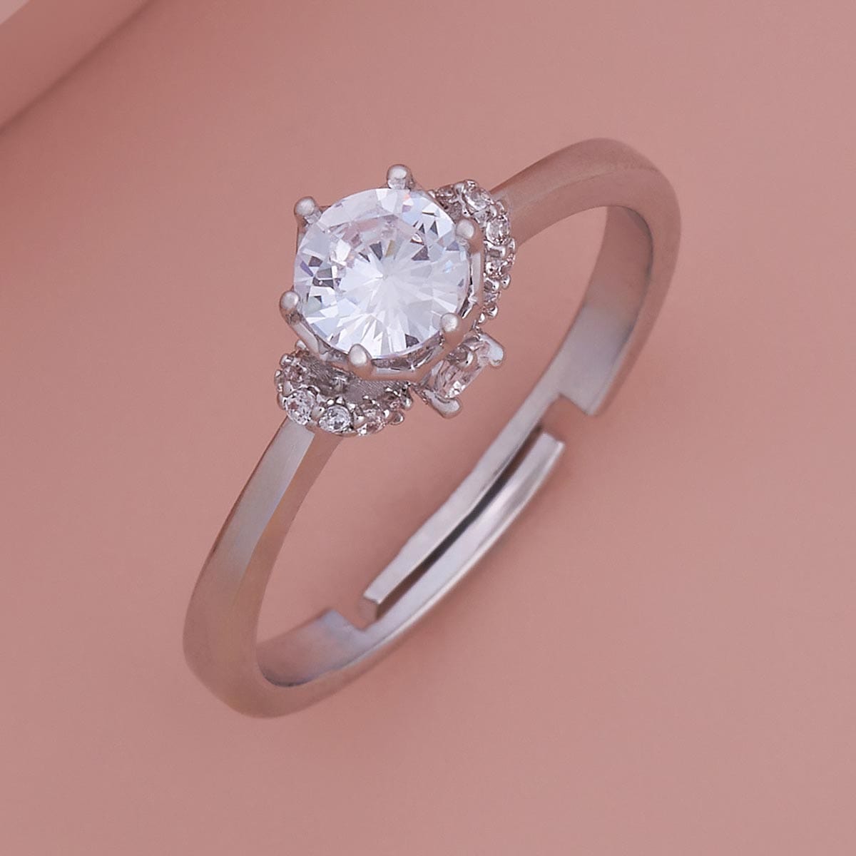 Trendy Zircon Finger Ring Trendy Finger Ring 186058
