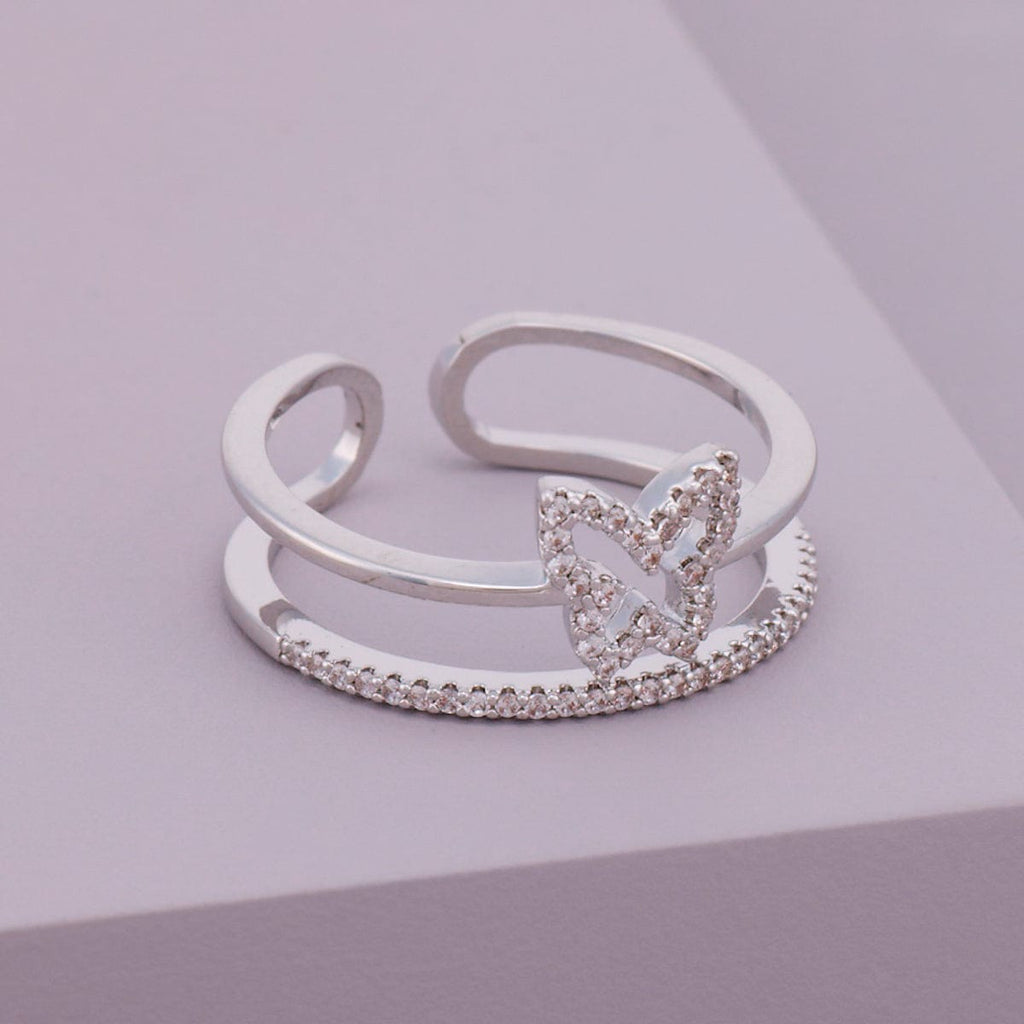 Trendy Zircon Finger Ring Trendy Finger Ring 186736