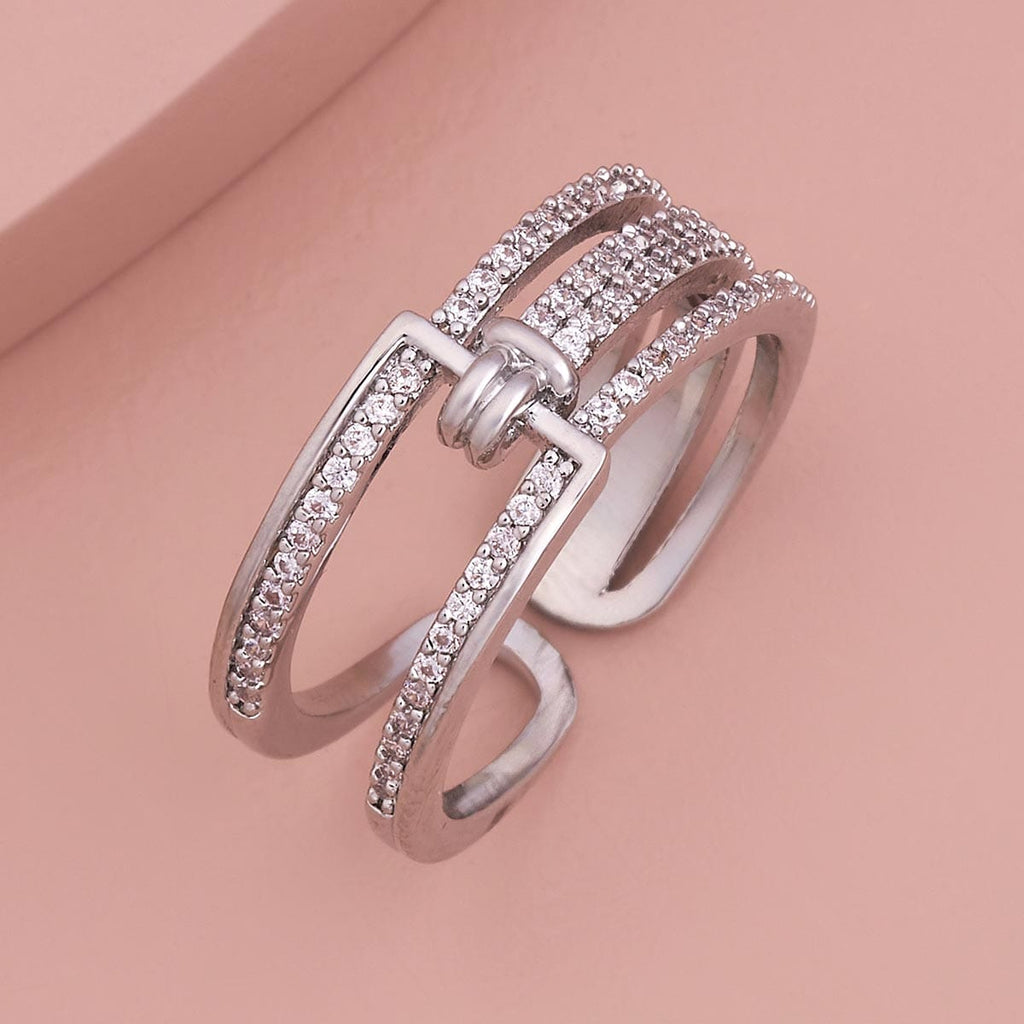 Trendy Zircon Finger Ring Trendy Finger Ring 186755