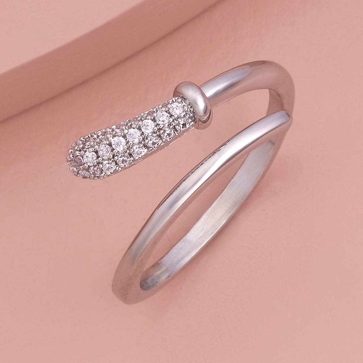 Trendy Zircon Finger Ring Trendy Finger Ring 186759
