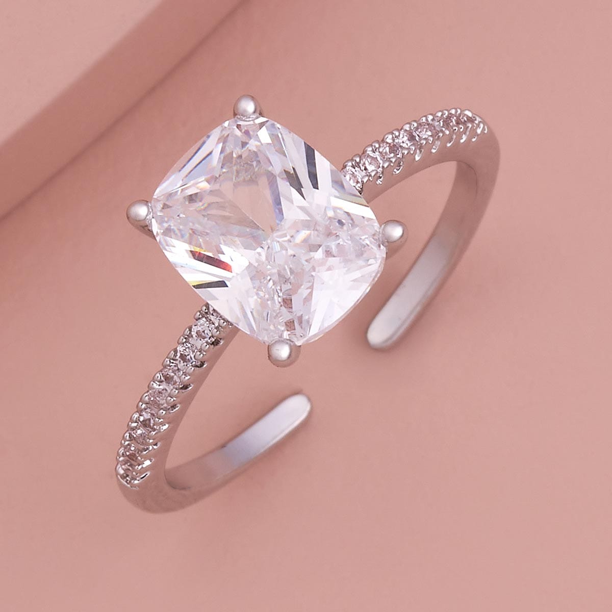 Trendy Zircon Finger Ring Trendy Finger Ring 186811