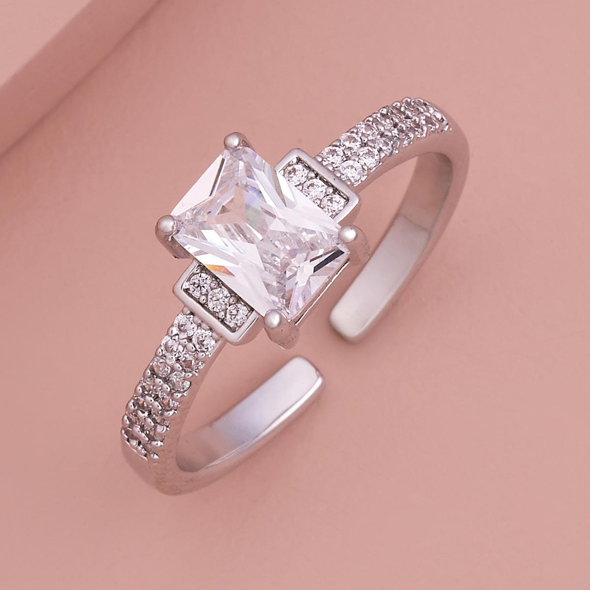 Trendy Zircon Finger Ring Trendy Finger Ring 186817