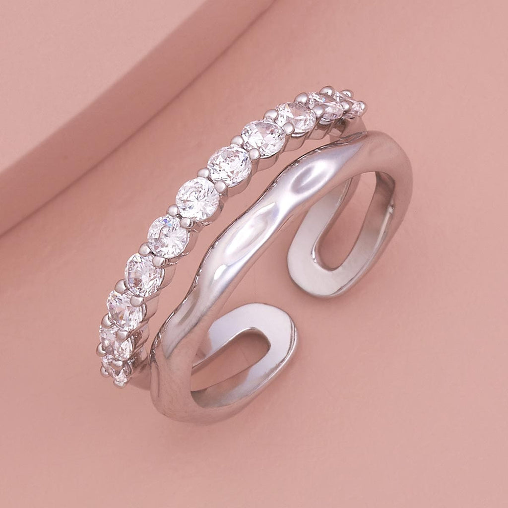 Trendy Zircon Finger Ring Trendy Finger Ring 186822