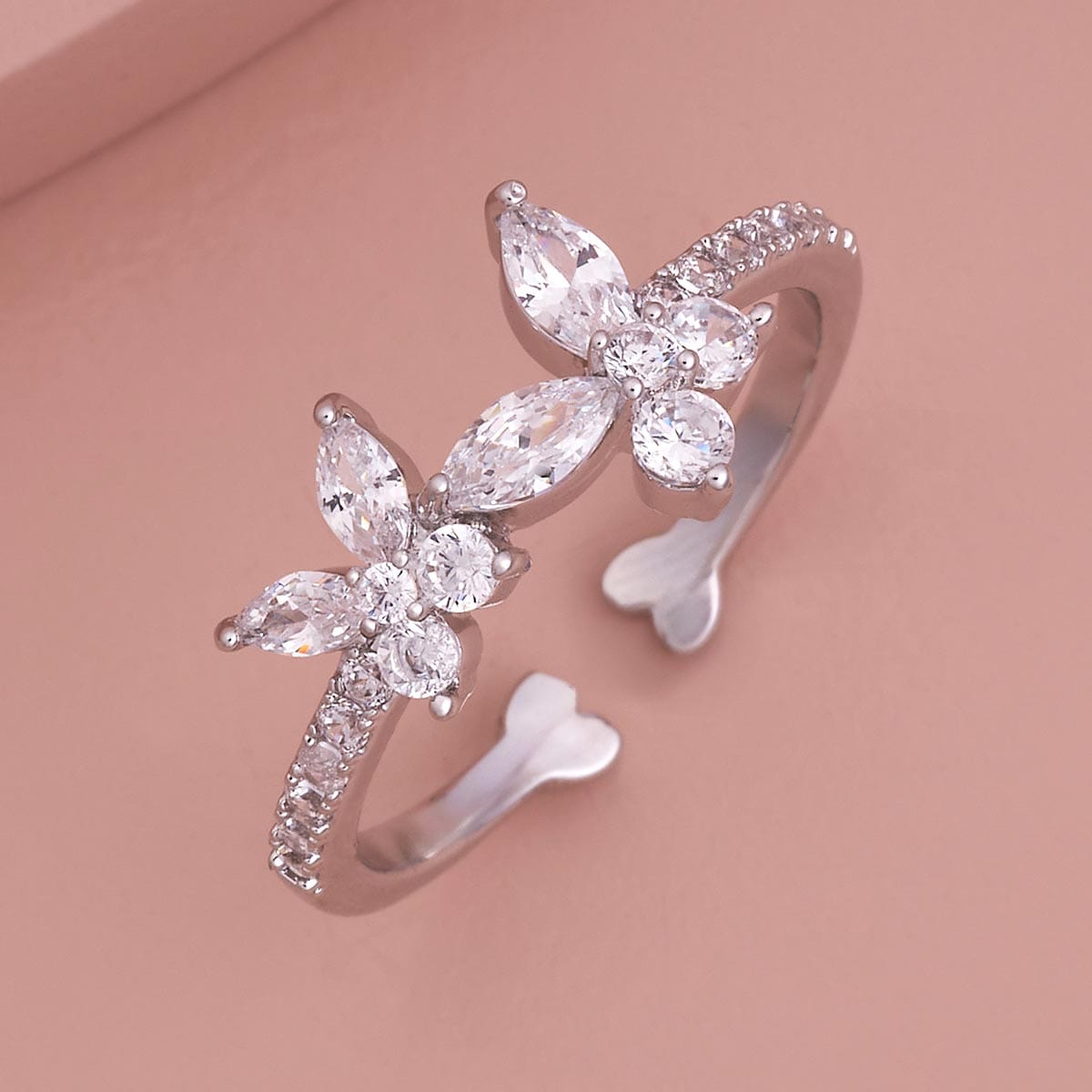 Trendy Zircon Finger Ring Trendy Finger Ring 186891