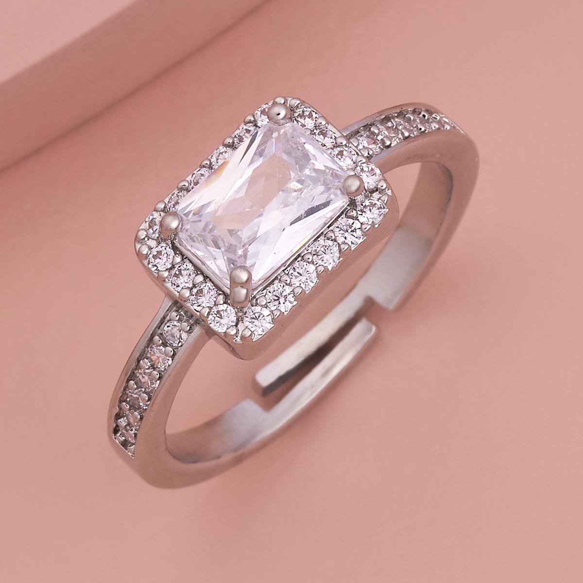 Trendy Zircon Finger Ring Trendy Finger Ring 186892