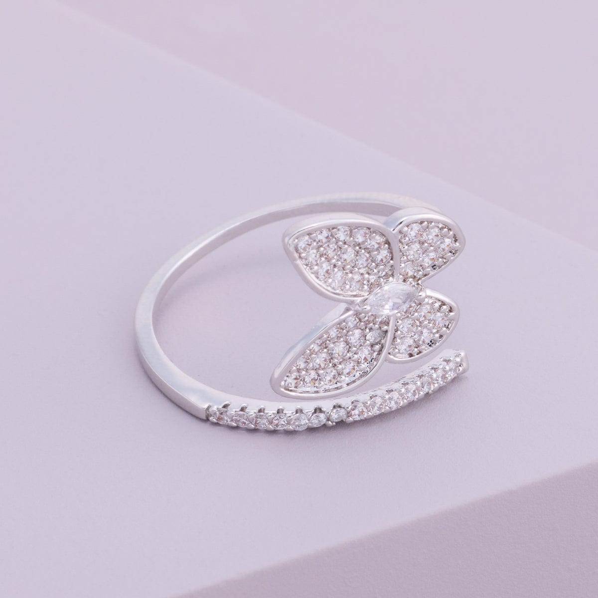 Trendy Zircon Finger Ring Trendy Finger Ring 186894