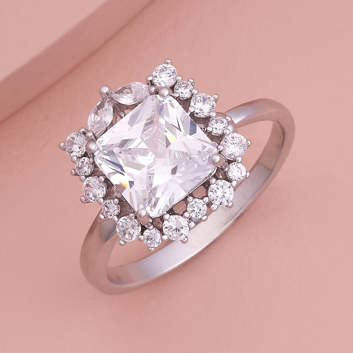 Trendy Zircon Finger Ring Trendy Finger Ring 186896