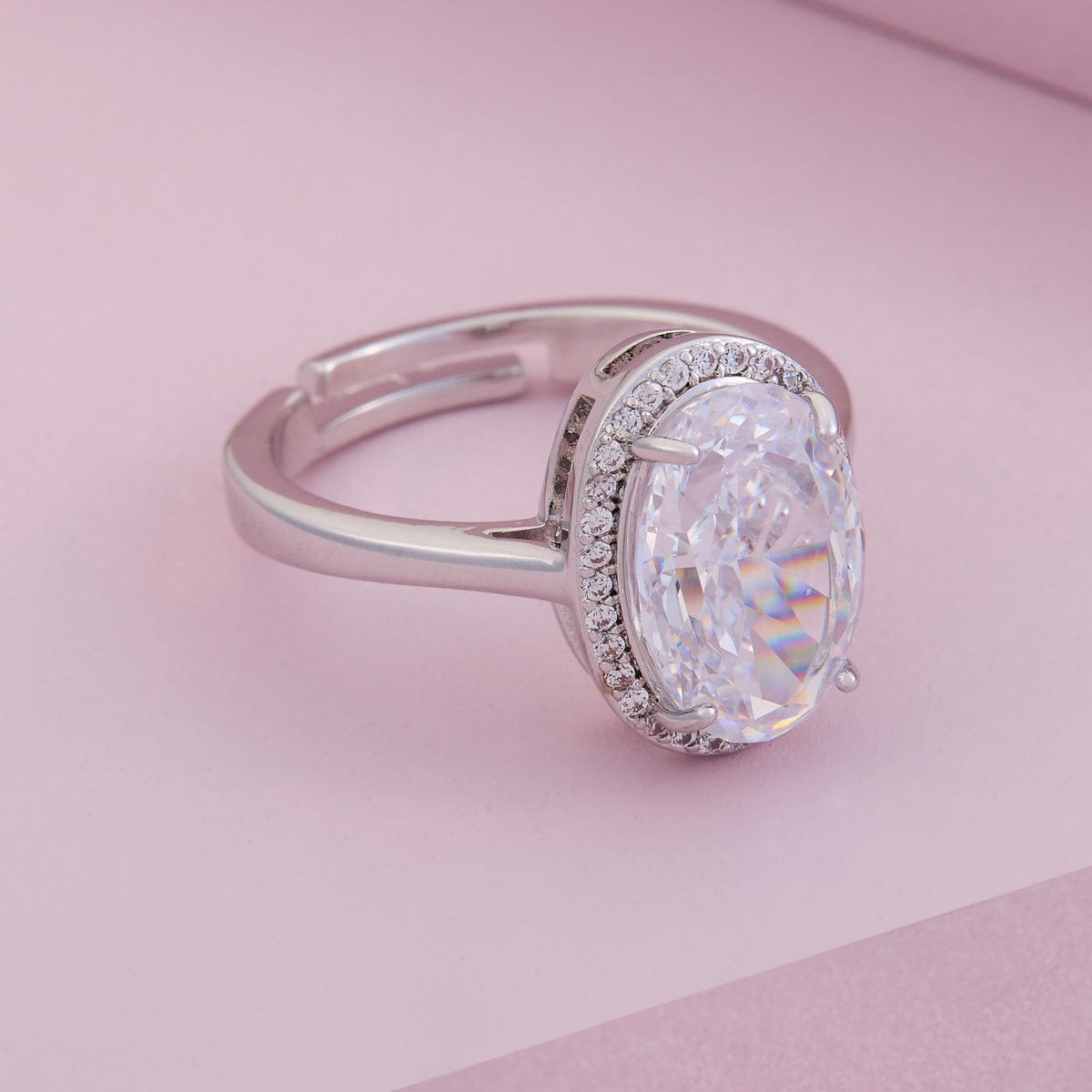 Trendy Zircon Finger Ring Trendy Finger Ring 190048