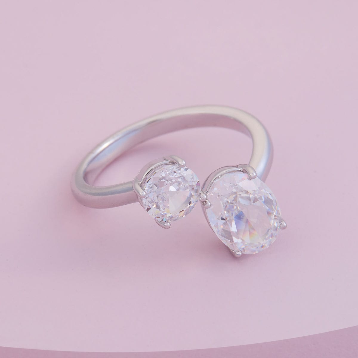 Trendy Zircon Finger Ring Trendy Finger Ring 190049