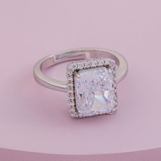 Trendy Zircon Finger Ring Trendy Finger Ring 190050