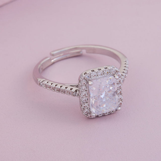 Trendy Zircon Finger Ring Trendy Finger Ring 190051