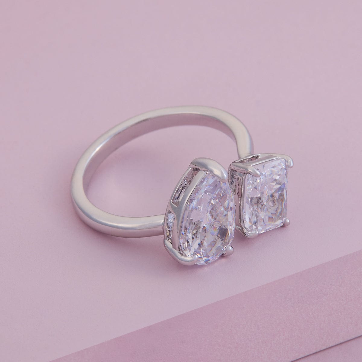 Trendy Zircon Finger Ring Trendy Finger Ring 190053