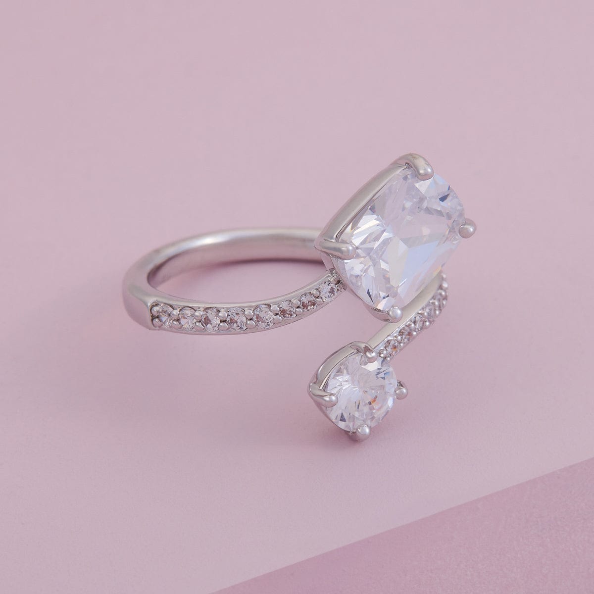 Trendy Zircon Finger Ring Trendy Finger Ring 190122