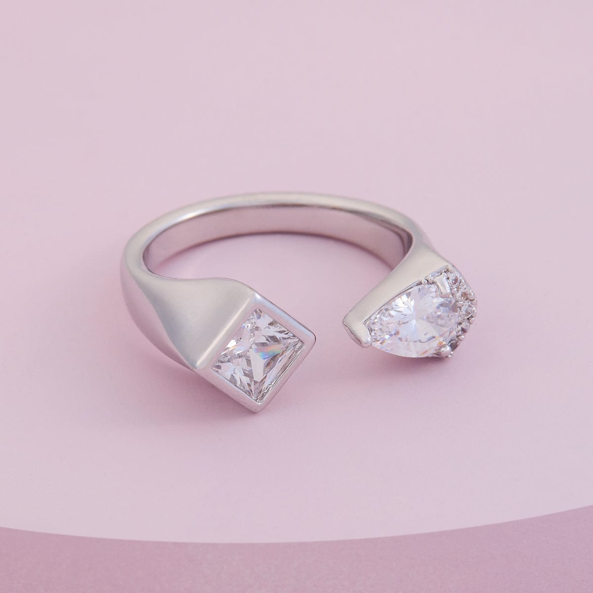 Trendy Zircon Finger Ring Trendy Finger Ring 190124