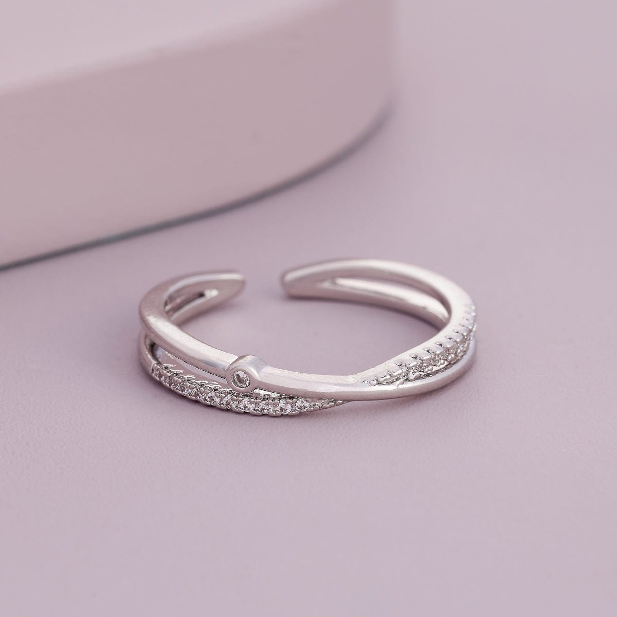 Trendy Zircon Finger Ring Trendy Finger Ring 192421