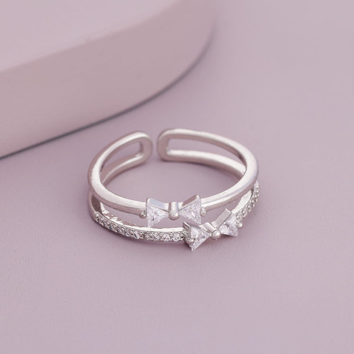 Trendy Zircon Finger Ring Trendy Finger Ring 192424