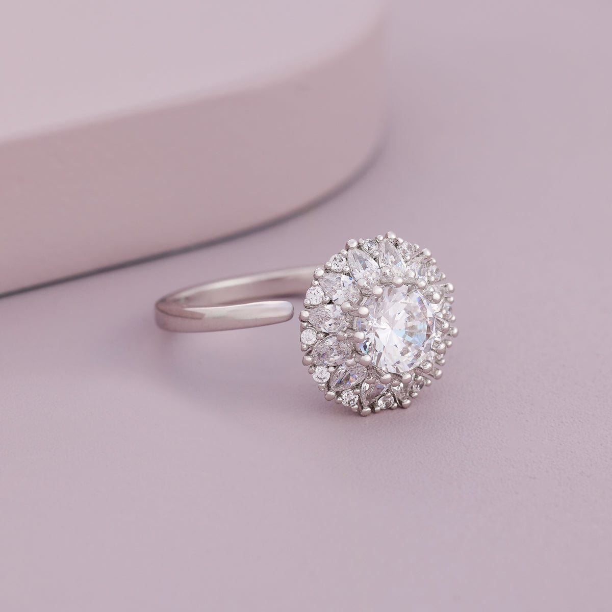 Trendy Zircon Finger Ring Trendy Finger Ring 192460