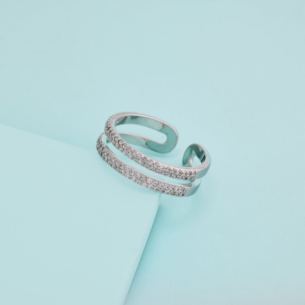 Trendy Zircon Finger Ring Trendy Finger Ring 192462
