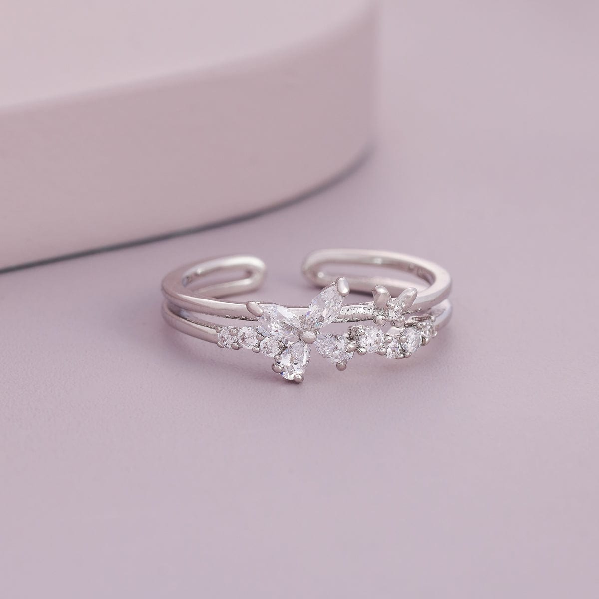 Trendy Zircon Finger Ring Trendy Finger Ring 192463