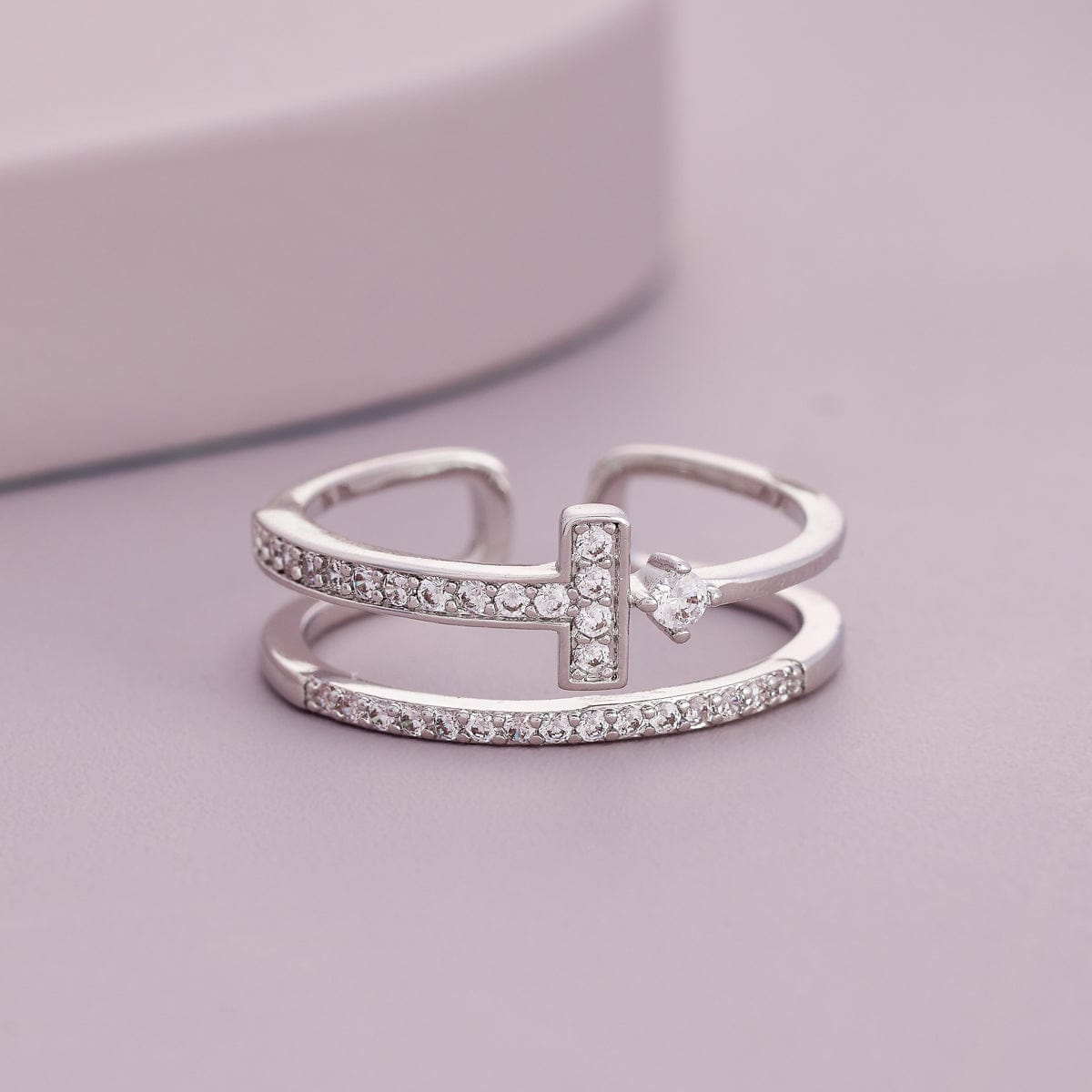 Trendy Zircon Finger Ring Trendy Finger Ring 192467