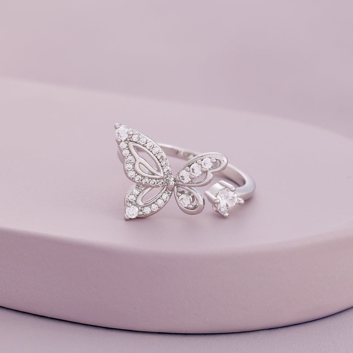 Trendy Zircon Finger Ring Trendy Finger Ring 192469