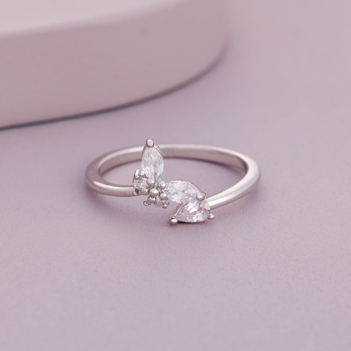 Trendy Zircon Finger Ring Trendy Finger Ring 192540