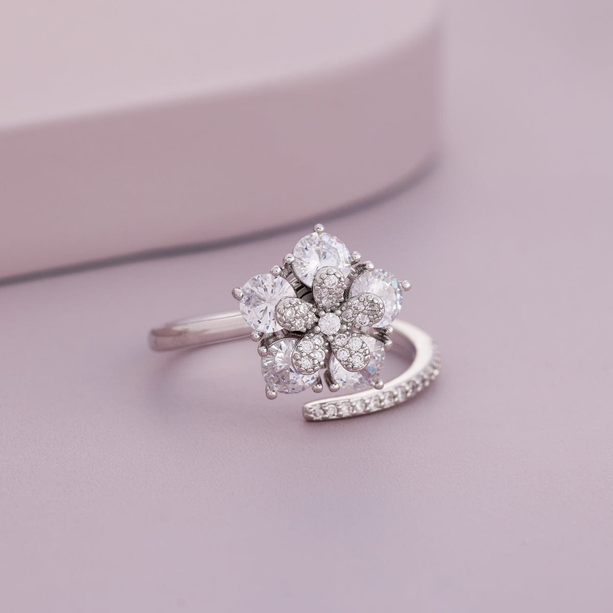 Trendy Zircon Finger Ring Trendy Finger Ring 192551