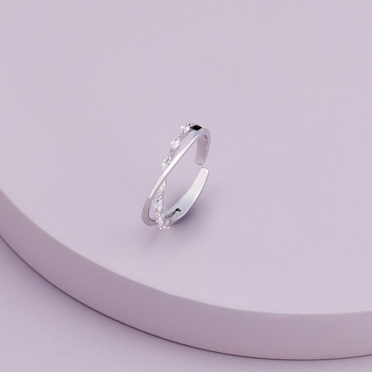 Trendy Zircon Finger Ring Trendy Finger Ring 192558