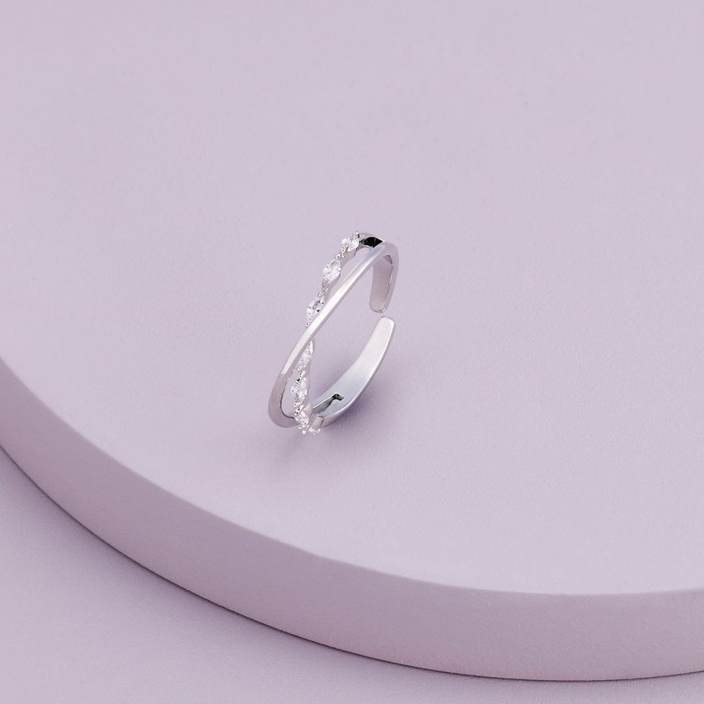 Trendy Zircon Finger Ring Trendy Finger Ring 192558