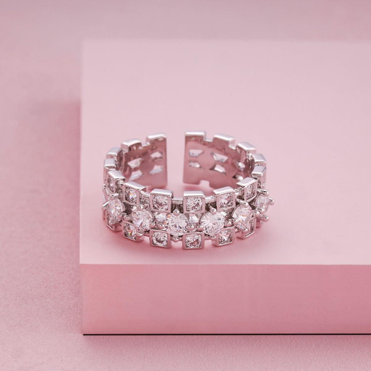 Trendy Zircon Finger Ring Trendy Finger Ring 197975