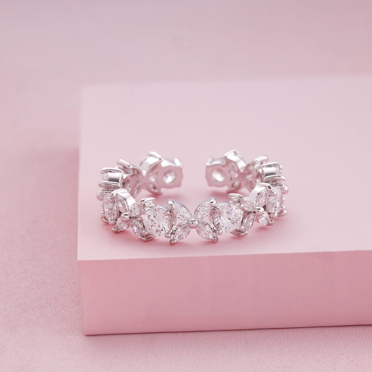 Trendy Zircon Finger Ring Trendy Finger Ring 198084