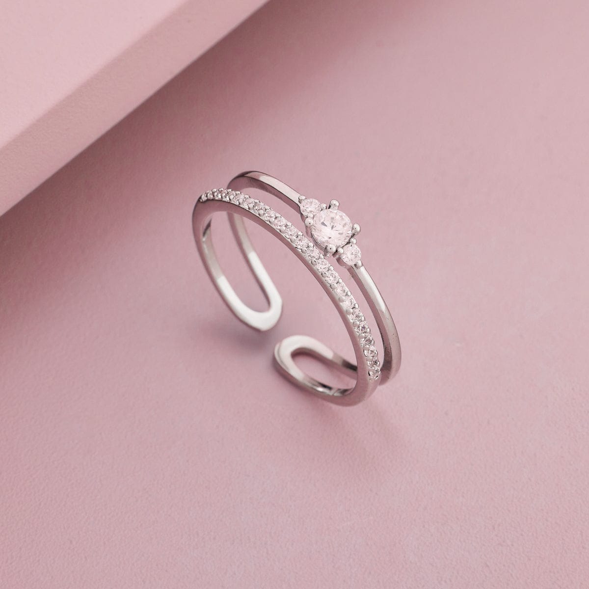 Trendy Zircon Finger Ring Trendy Finger Ring 198115