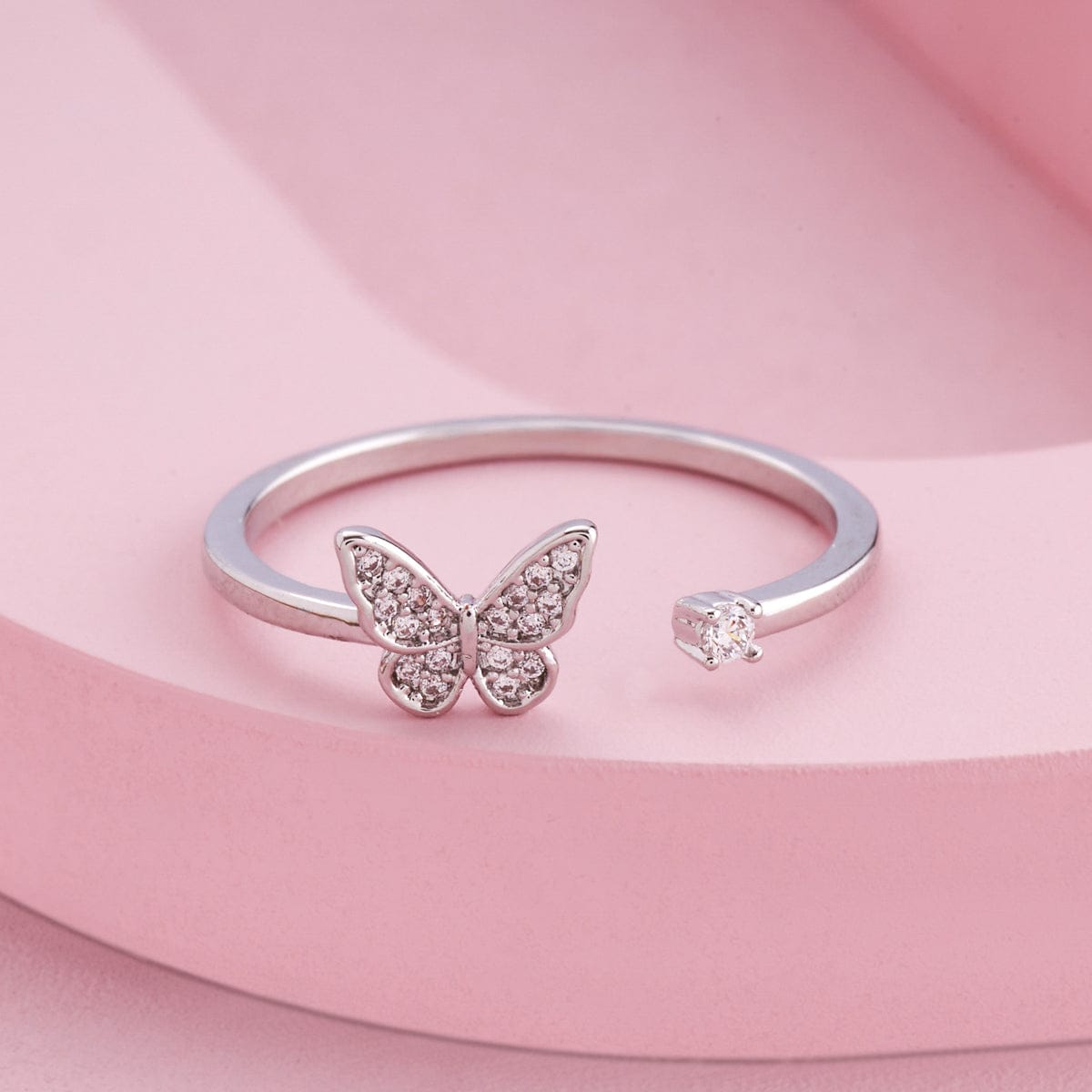 Trendy Zircon Finger Ring Trendy Finger Ring 198119