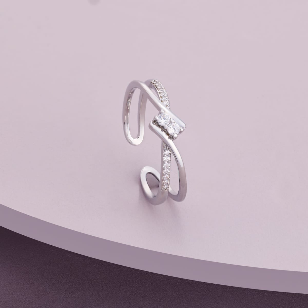 Trendy Zircon Finger Ring Trendy Finger Ring 202005
