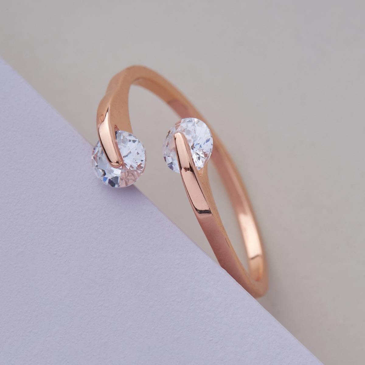 Trendy Zircon Finger Ring Trendy Finger Ring 138854