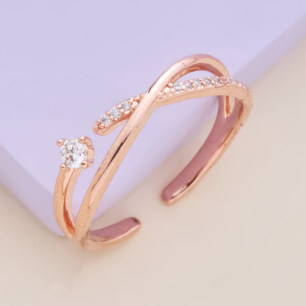 Trendy Zircon Finger Ring Trendy Finger Ring 150051