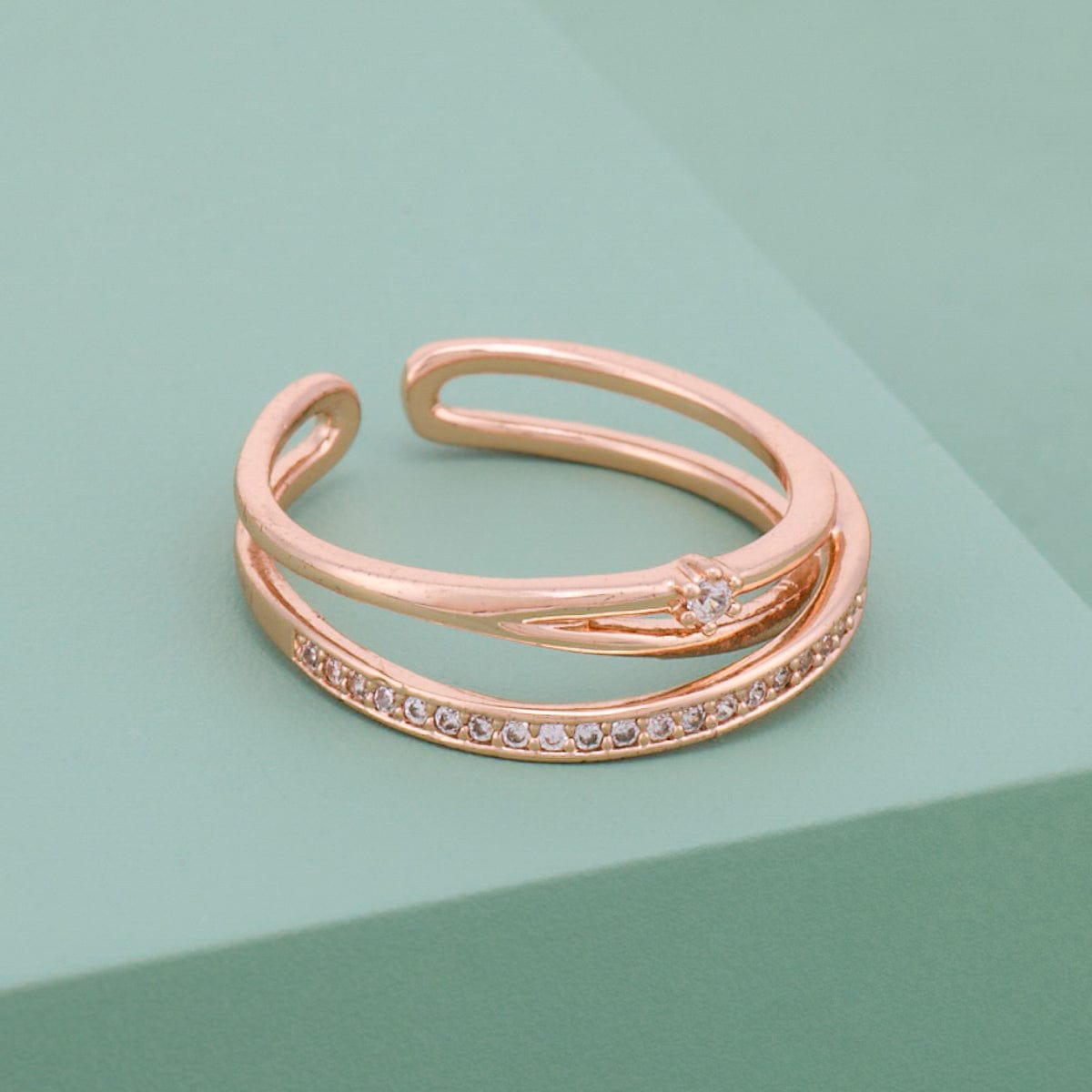 Trendy Zircon Finger Ring Trendy Finger Ring 166552