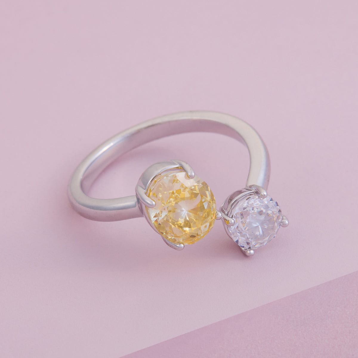 Trendy Zircon Finger Ring Trendy Finger Ring 190049