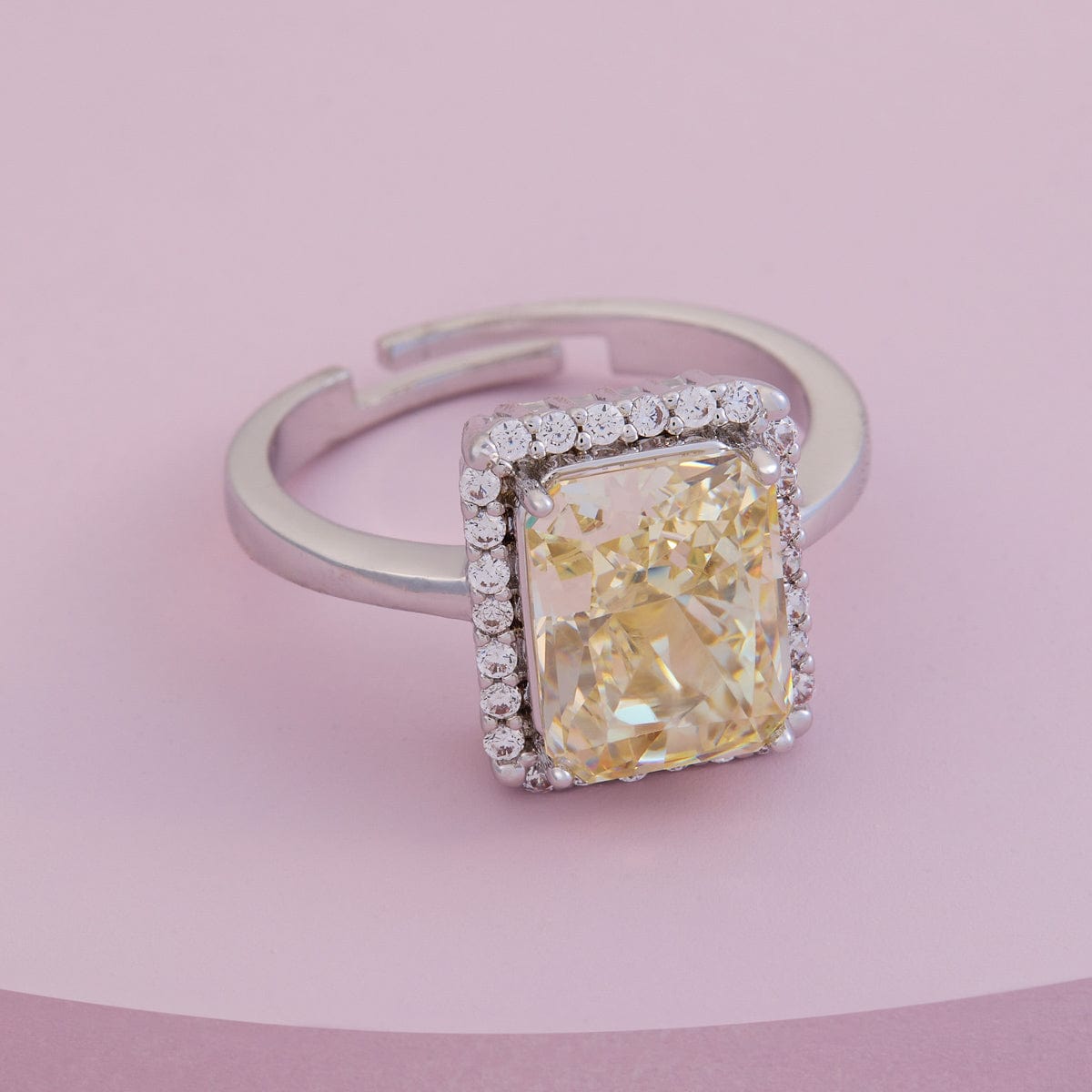 Trendy Zircon Finger Ring Trendy Finger Ring 190050