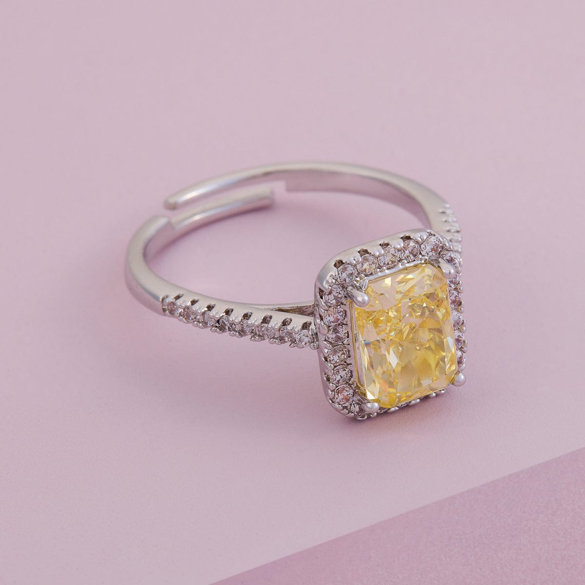 Trendy Zircon Finger Ring Trendy Finger Ring 190051