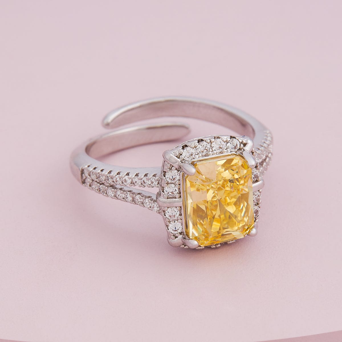 Trendy Zircon Finger Ring Trendy Finger Ring 190054