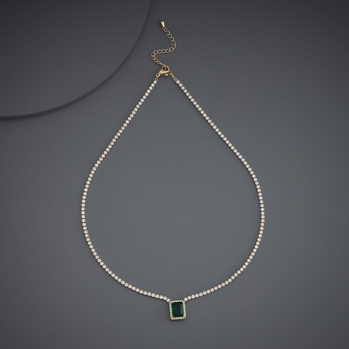 Trendy Zircon Necklace Trendy Necklace 185027