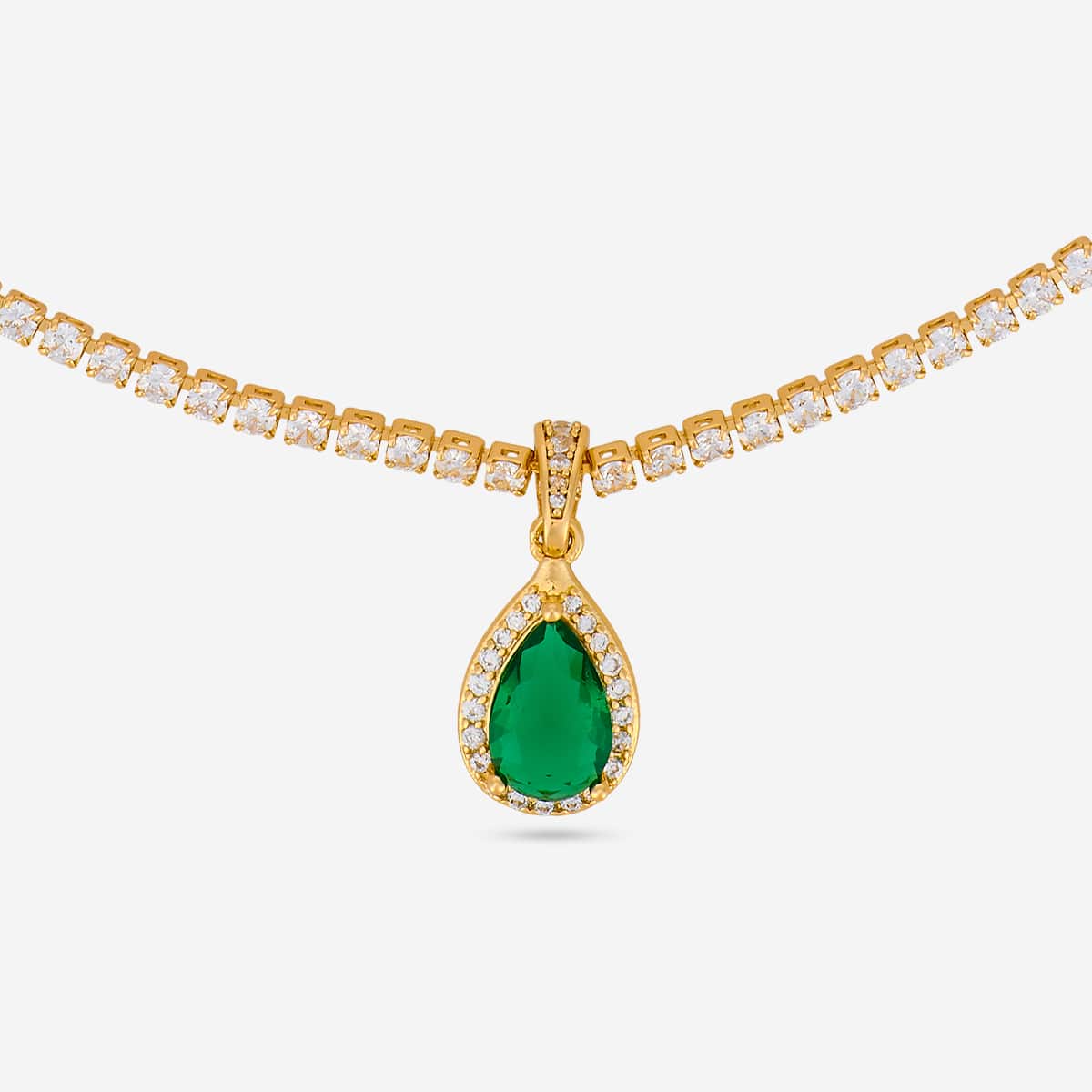 Trendy Zircon Necklace Trendy Necklace 185028