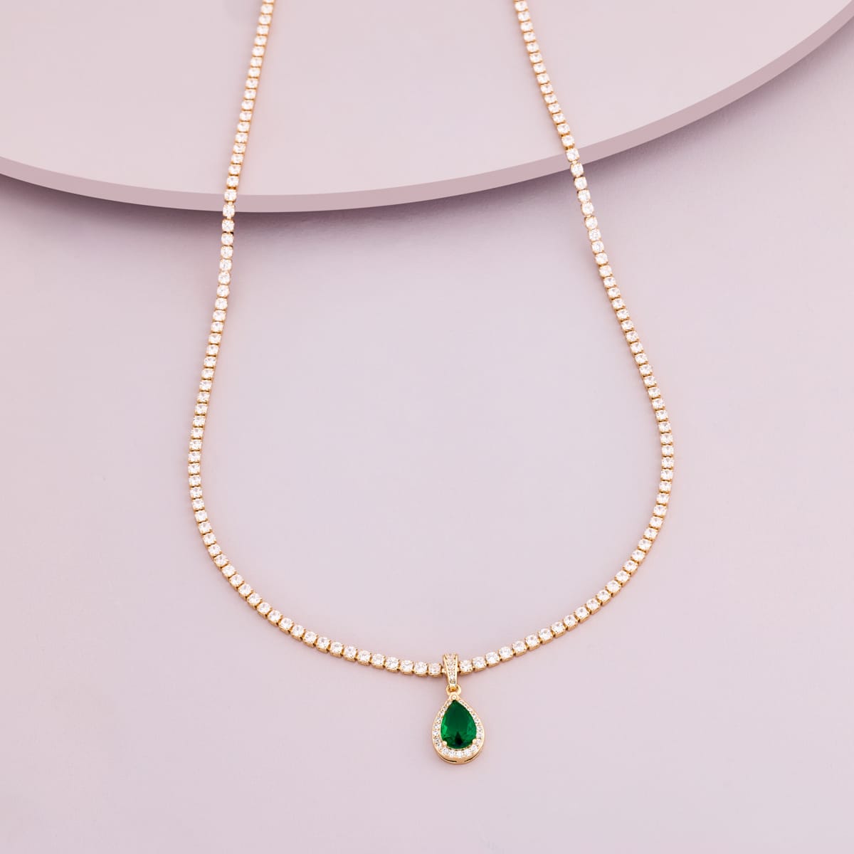 Trendy Zircon Necklace Trendy Necklace 185028