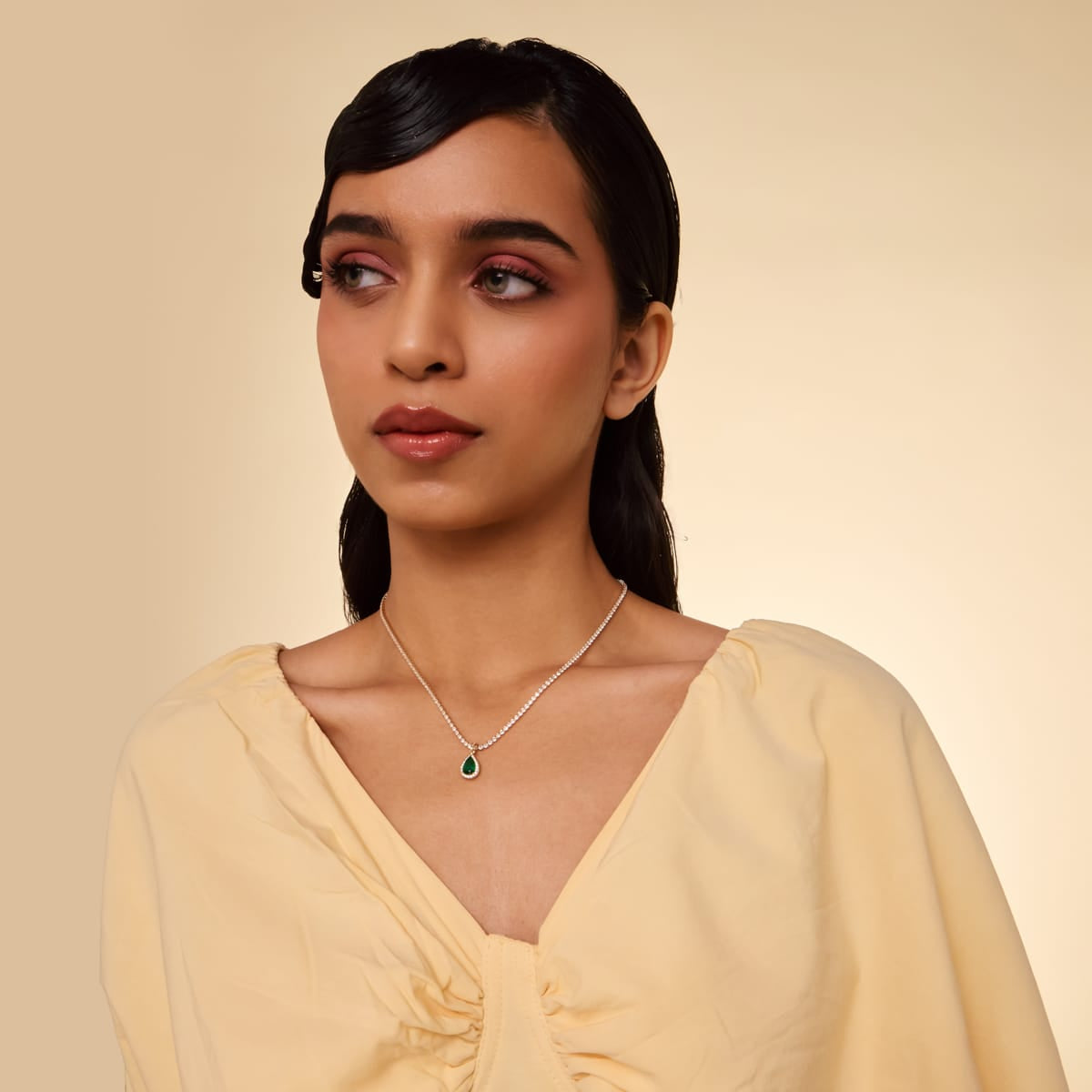 Trendy Zircon Necklace Trendy Necklace 185028