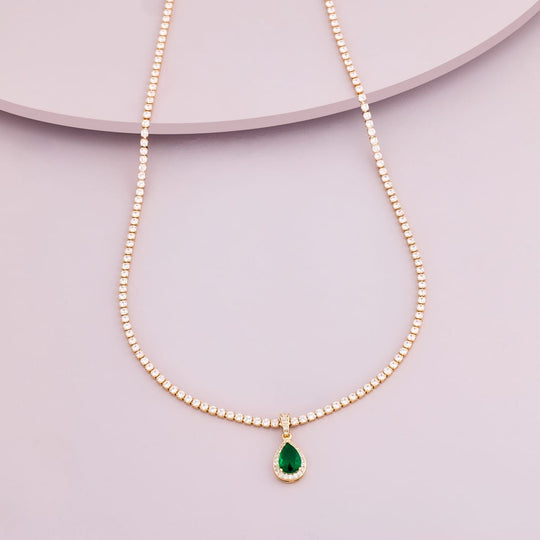 Trendy Zircon Necklace Trendy Necklace 185028