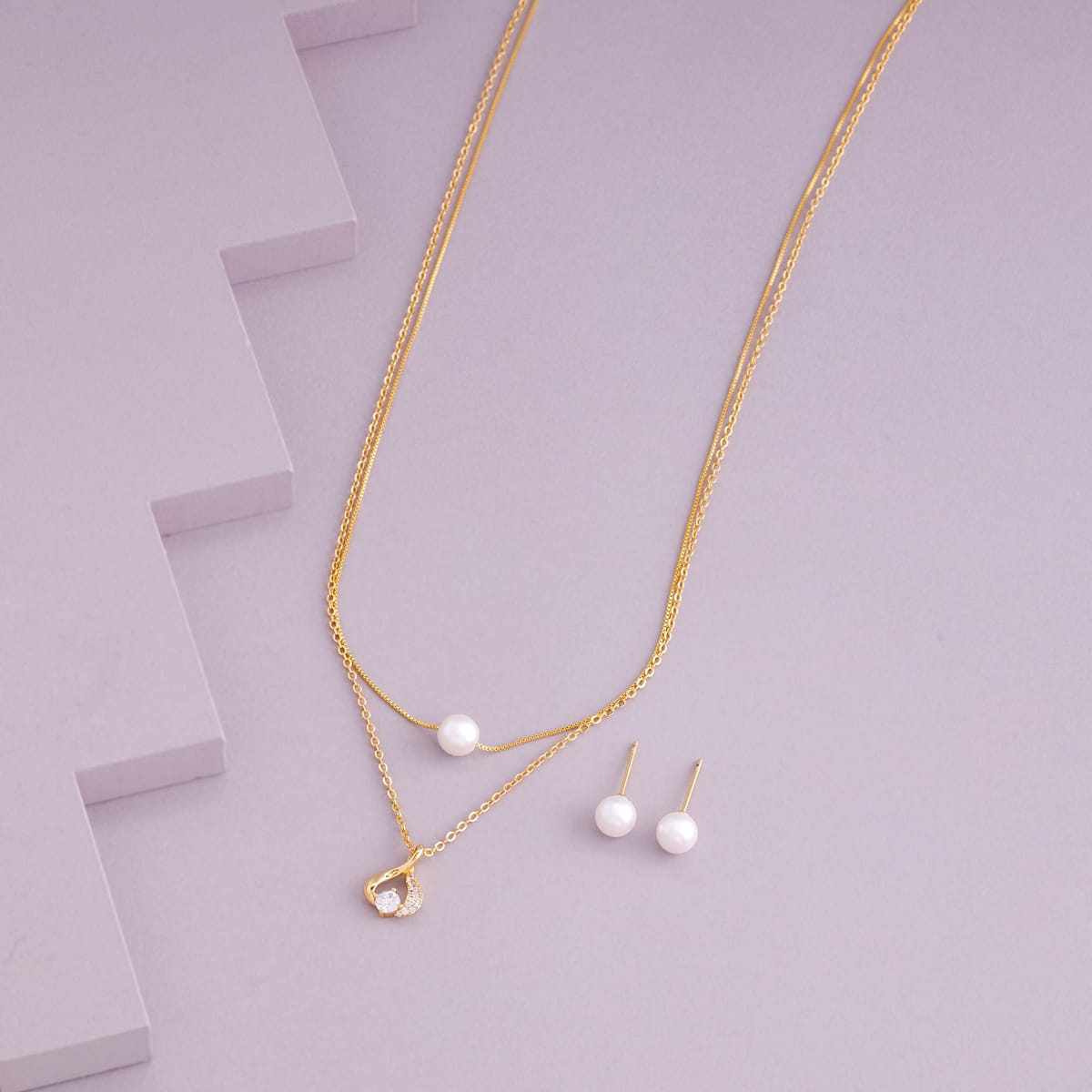 Trendy Zircon Necklace Trendy Necklace 203607