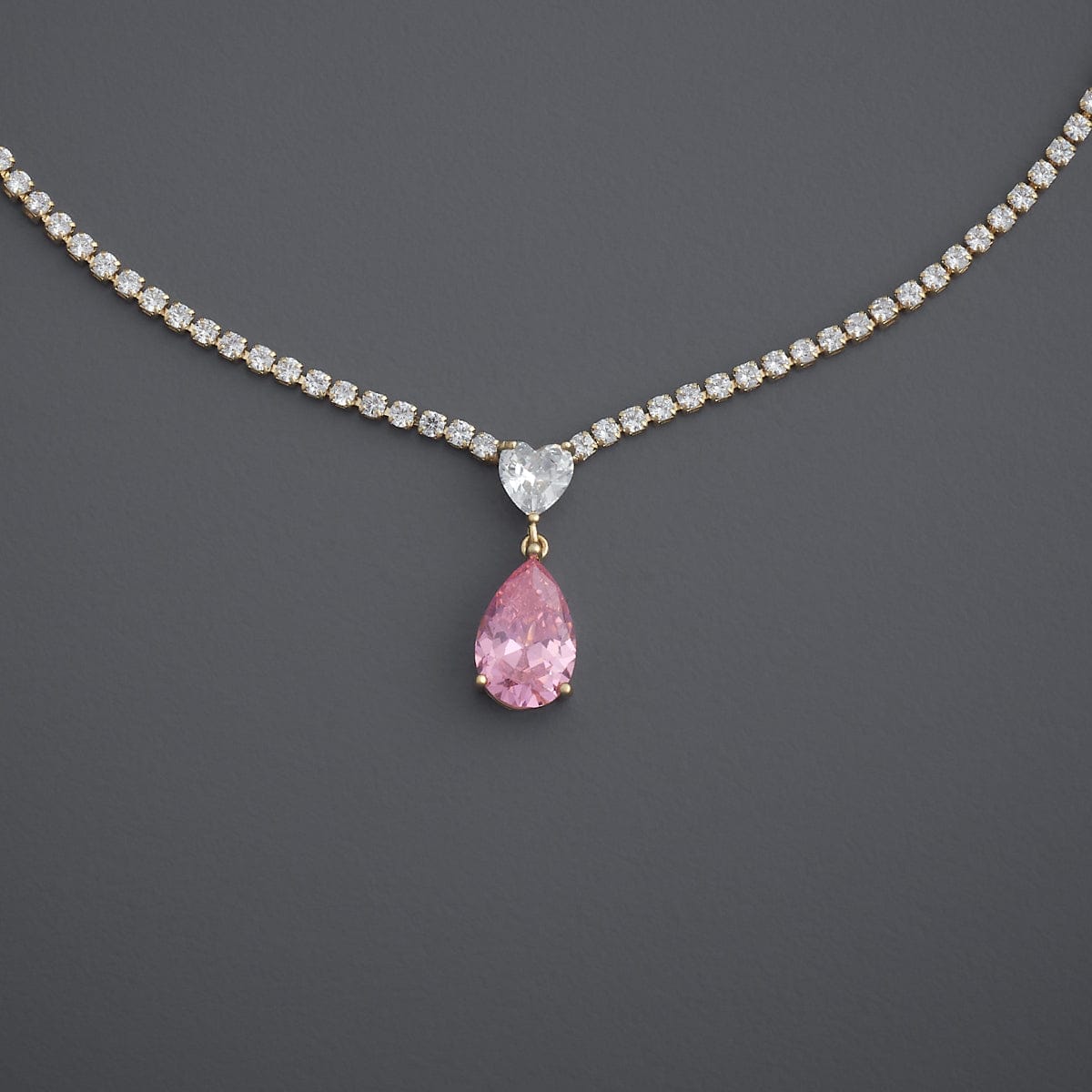 Trendy Zircon Necklace Trendy Necklace 167080