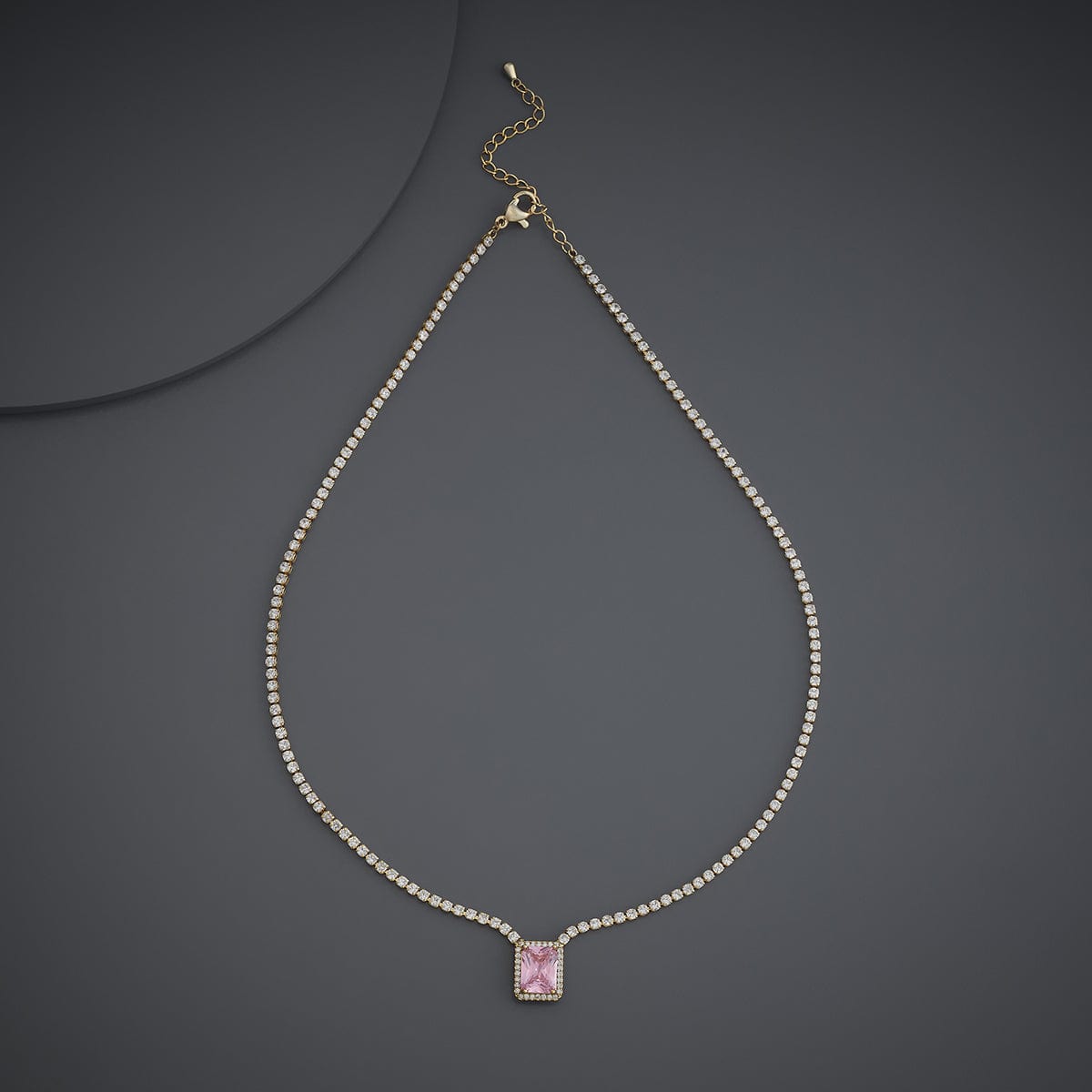 Trendy Zircon Necklace Trendy Necklace 185027